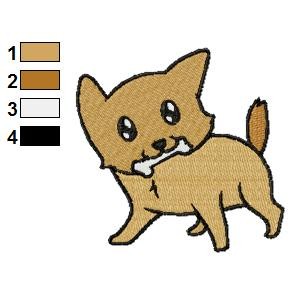 Free Animal for kids Dog Embroidery Design